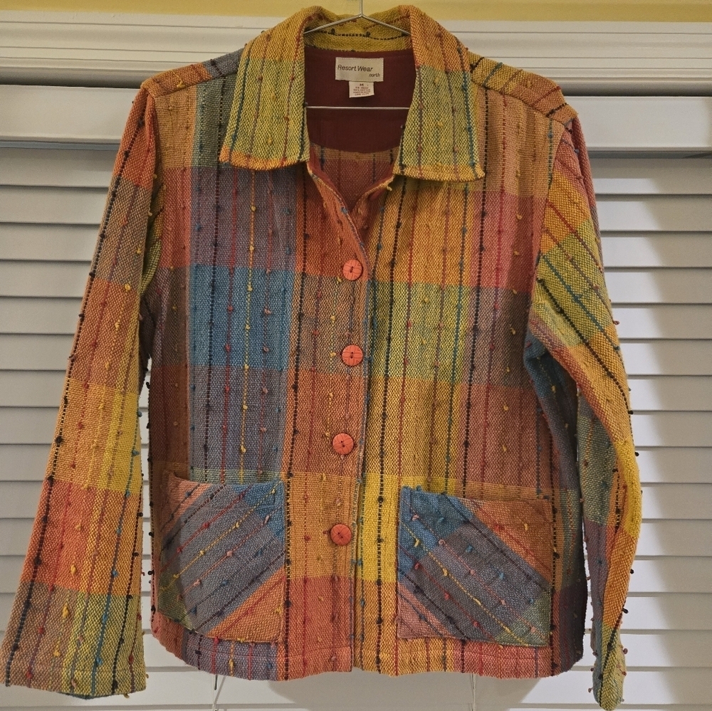 Resort Wear North Medium Multi-Color Jacket